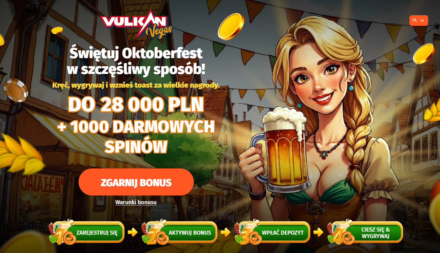 VulkanVegas oktoberfest bonus